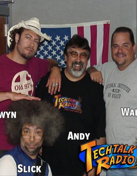 Zack Selwyn a Friend of the Show and Slick and Andy with Wally